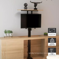 32-70inch Height Adjustable 1000mm Stroke Lifting Up To Down Motorized Drop Down Cabinet Tv Lift Floor Stand Electric Tv Mount